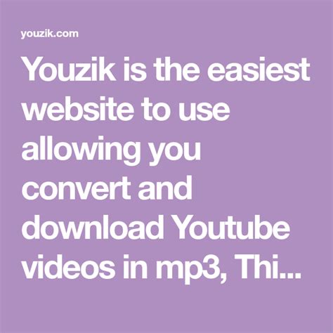 youzik|Free YouTube to mp3 converter fast download from YouTube